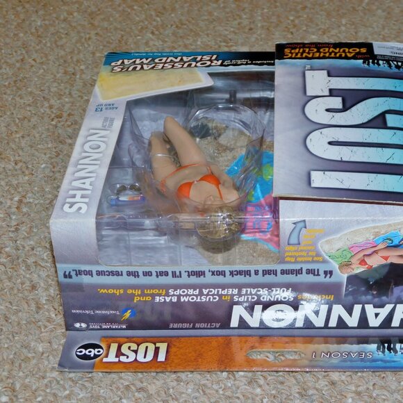 2006 McFarlane Lost Season One Shannon Figure Brand New Sealed MIB - Picture 10 of 11